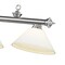 Z-Lite Cordon 3 Light Billiard, Brushed Nickel & Matte Opal 2306-3BN-AMO14 - alternate 5